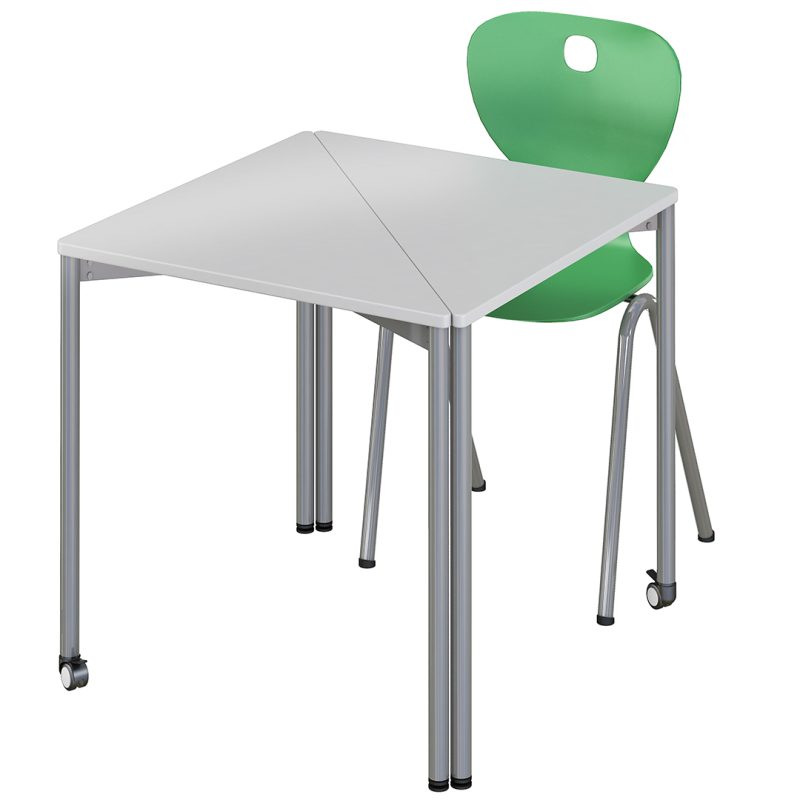 Triangular Mobile Student Desk - Image 2