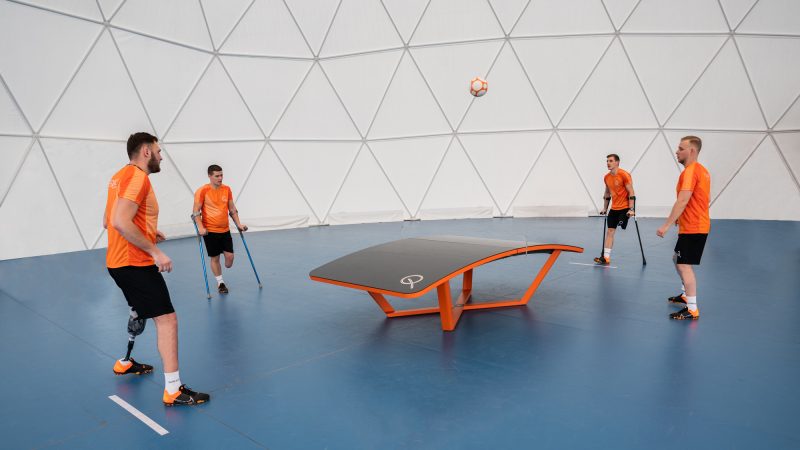 ⁦Teqball طاولة⁩ - الصورة ⁦3⁩